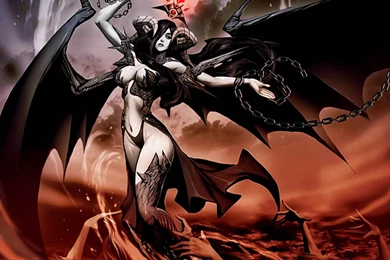 Dark Angel Girl With Horns Wallpapers From Angels Wallpapers