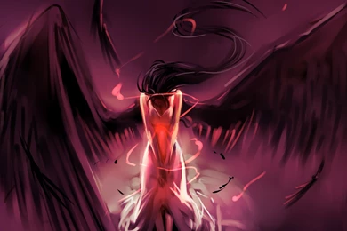 Wallpapers Nude Fairy Girl Dark Angel 1600x1200