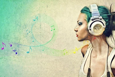 Wallpapers Music Girl Dj Girls Headphones 1600x1200