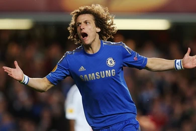 Chelsea David Luiz On The Field Wallpapers And Images   Wallpapers ...