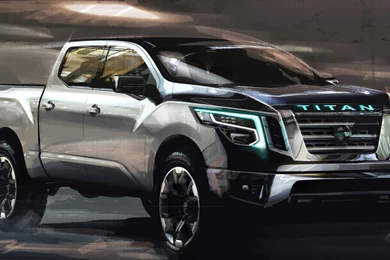 Download Awesome 2016 Nissan Titan Design Sketch Mobile Wallpapers ...