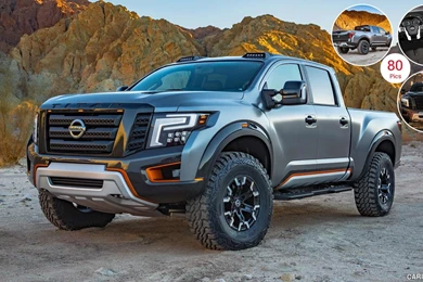 2016 Nissan TITAN Warrior Concept   Front