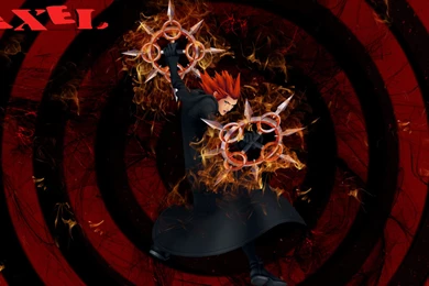 DeviantArt: More Like Axel Kingdom Hearts Wallpapers By Static989