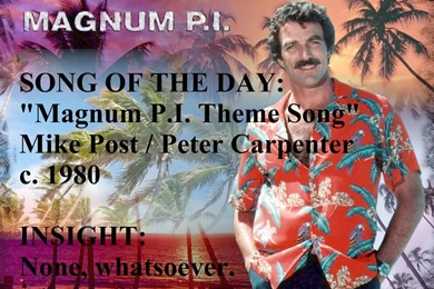 Earworm Of The Day: Magnum P.I.