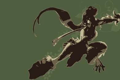Nidalee Minimalistic Fan Art   League Of Legends Wallpapers