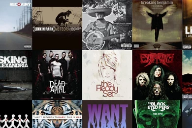 Eminem Recovery Linkin Park Meteora Nevershoutnever Harmony ...