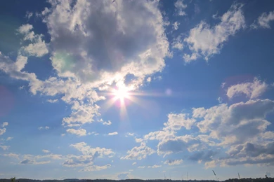 A Sunny Sky To Smile For   (