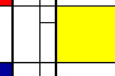 Mondrianesque Number One   Desktop Wallpapers