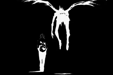Light And Ryuk (wallpaper) : Deathnote