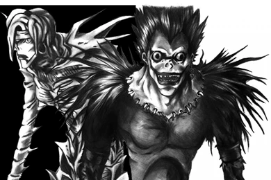 Download Wallpapers, Download 2560x1600 Death Note Ryuk Rem ...
