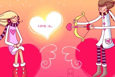 iPad Wallpapers Cupid Arrow   Love, IPad, iPad 2, iPad Mini ...