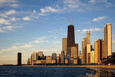 Chicago City Skyline Wallpaper 1920x1200   Wallpapers HD ...