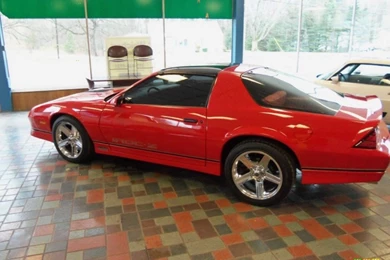 1987 Bright Red Chevrolet Camaro IROC Z Sport Coupe