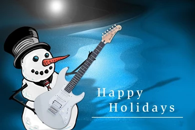 Christmas Snowman Desktop Wallpapers