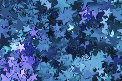 Shiny Blue Stars Desktop Wallpapers