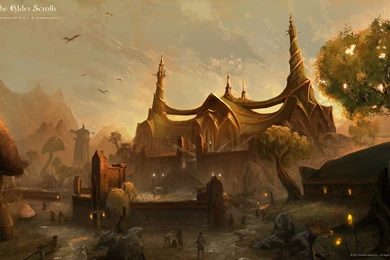 Wallpapers The Elder Scrolls Online: The Tribunal Temple In ...