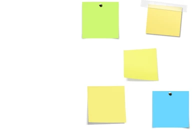 Sticky Notes Wall Wallpapers