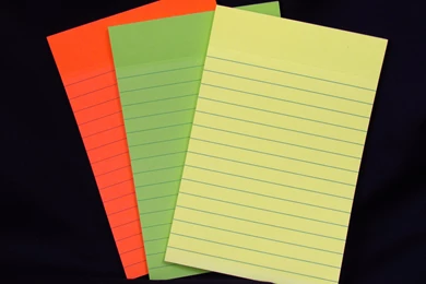 Sticky Notes Orange Green Yellow Wallpapers HD