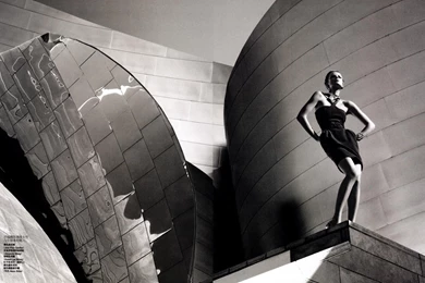 SCIENTIFIC GLAMOUR 01 WALLPAPER   (