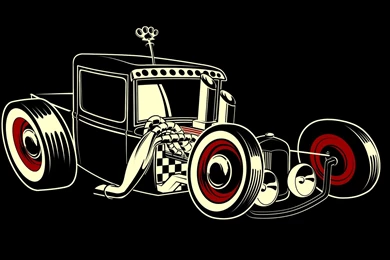 1920x1200 Hot Rod, Black Background, Style Wallpapers And Pictures ...
