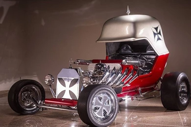Red Baron Hot Rod Rods Custom Vintage Concept Free Desktop ...