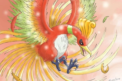 Ho oh At Dawn By AustriaKaninchen On DeviantArt