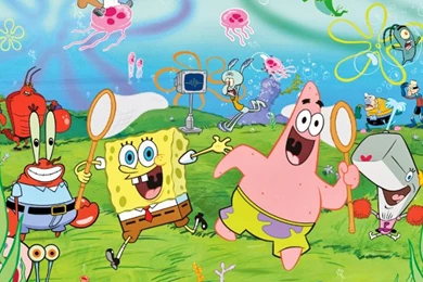 Spongebob, Friends, 1920x1200 HD Wallpapers And FREE Stock Photo