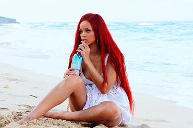 Riri Vita Coco Beach   Rihanna Wallpapers (24270035)   Fanpop
