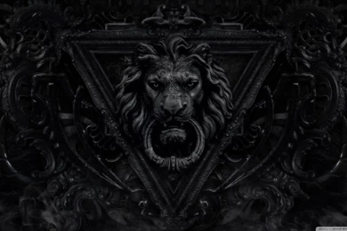 Dark Gothic Lion HD Desktop Wallpapers : High Definition ...
