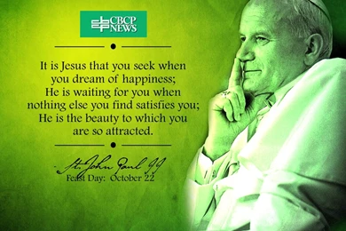 Feats Day Of St. John Paul II