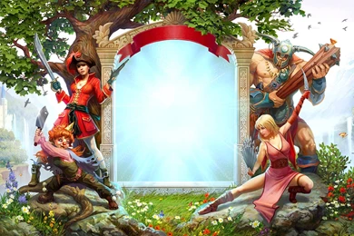 WELCOME TO THE MAGIC MIRROR WALLPAPER   (