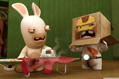 Rayman Raving Rabbids Funny HD Desktop Wallpapers : Mobile