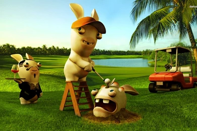 Rayman Raving Rabbids Wallpapers