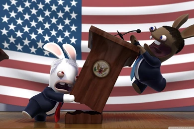 Rayman Raving Rabbids Game 3 HD Desktop Wallpapers : Widescreen ...