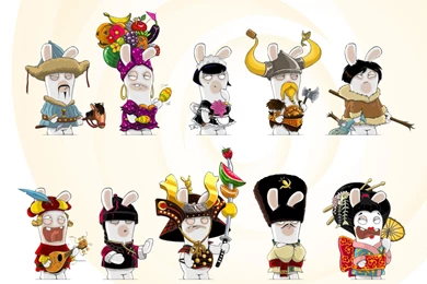 Wallpapers Raving Rabbids Jpg 1600x1200