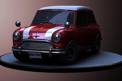 Classic Mini Cooper Logo   Image