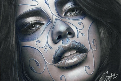 Day Of The Dead By Spanglerart On DeviantArt