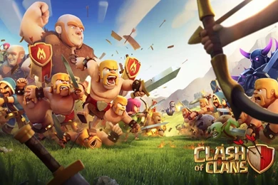 Clash Of Clans Game Tablet Wallpapers