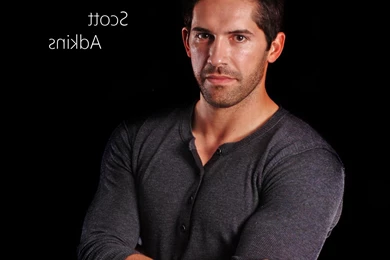 Scott Adkins Brunette Face Hair Muscles Black
