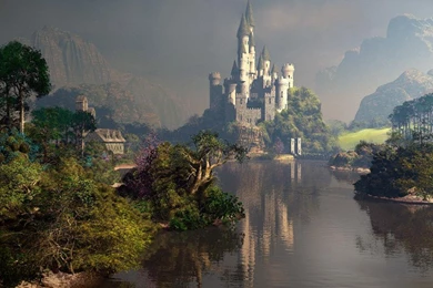 Desktop Wallpapers · Gallery · 3D Art · Magic Castle