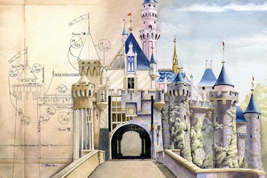 Disney Castle Computer Wallpapers