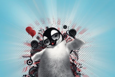 1920x1080 Dancing Penguin Desktop PC And Mac Wallpapers