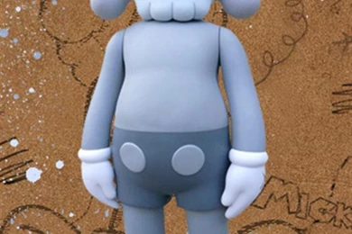 Kaws iPhone Grey Statue Closeup iPhone Wallpapers, iPhone 5(s/c)/4 ...