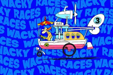 1024x768px Wacky Races