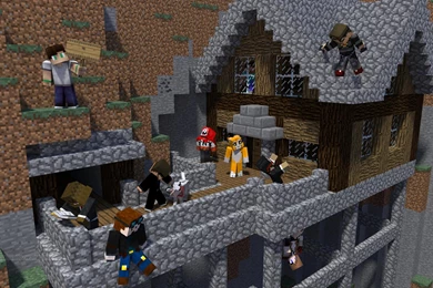 Make Yourself A Cute Minecraft Wallpaper.