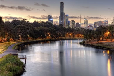 Cityscapes,water Water Cityscapes Australia Melbourne 5600x3736 ...