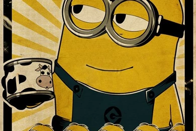 Despicable Me Minion Vintage Poster I Iphone5 Wallpapers   Mobile9 ...