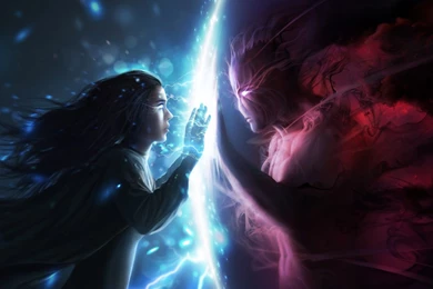 Angel And Demon Romance Wallpapers » WallDevil Best Free HD ...