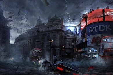 End Of World Sci Fi Apocalyptic End Apocalypse HD Wallpapers ...