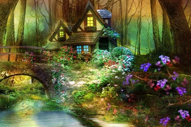 Enchanted Forest Backgrounds   Wallpapers Cave